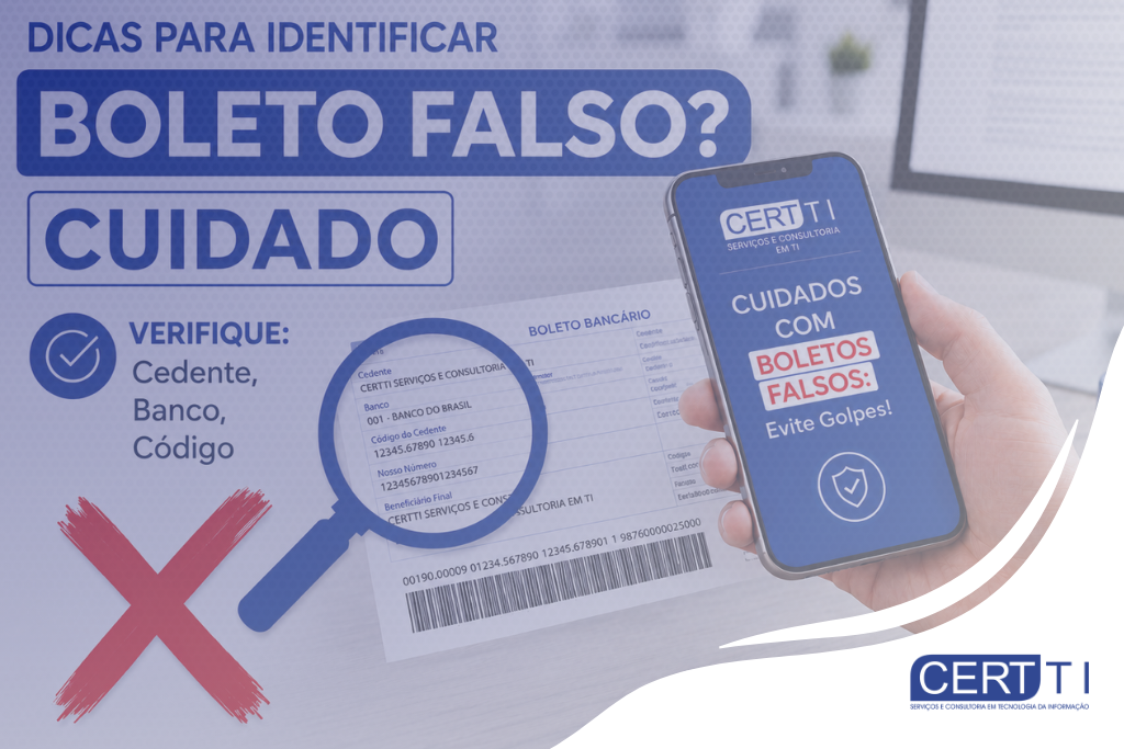 golpe do boleto falso